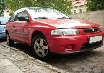 Szyberdach szklany Mazda 323 V P